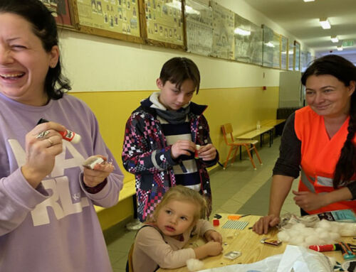 Ukrainian refugees are recovering in the Mission East-supported center