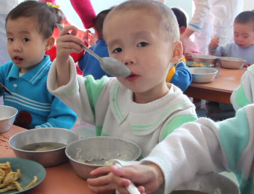Mission Øst deler mad ud til 33.000 børn i Nordkorea