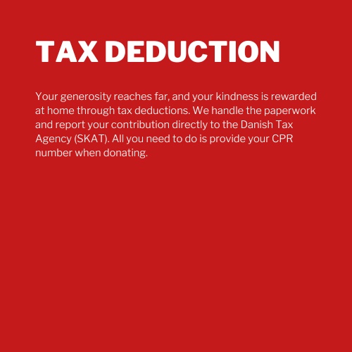 Gift handles (1) Når du støtter verdens mest udsatte gennem Mission East, belønnes din godhed også herhjemme. Du får nemlig skattefradrag for hele din donation. Husk at oplyse dit CPR-nummer ved din donation, så indberetter vi kvit og frit dit bidrag til SKAT.