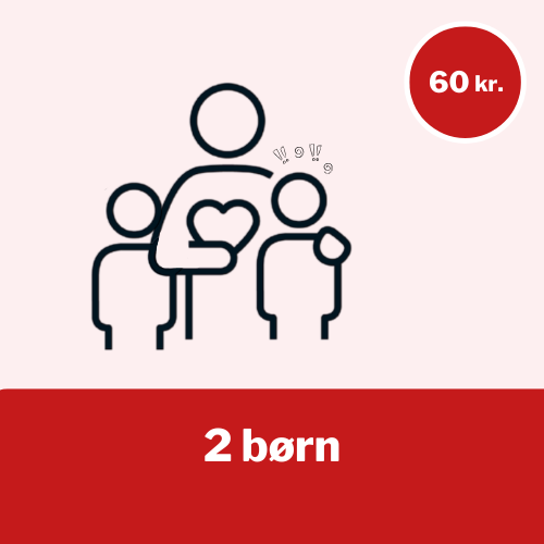 For 60 kr. kan du give 2 skolebørn en session psykologisk hjælp til at hele krigstraumer.