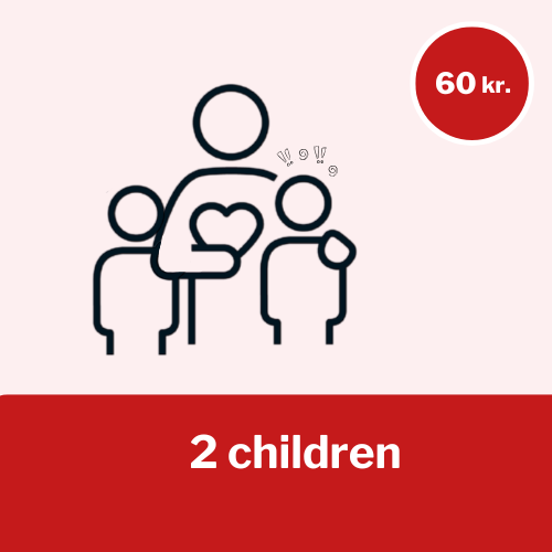 Psykologisk hjælp 2 børn For 60 kr. kan du give 2 skolebørn en session psykologisk hjælp til at hele krigstraumer.