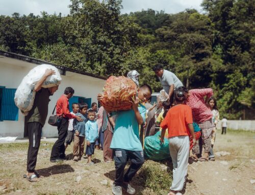 Nepal: Hjælpen når frem!